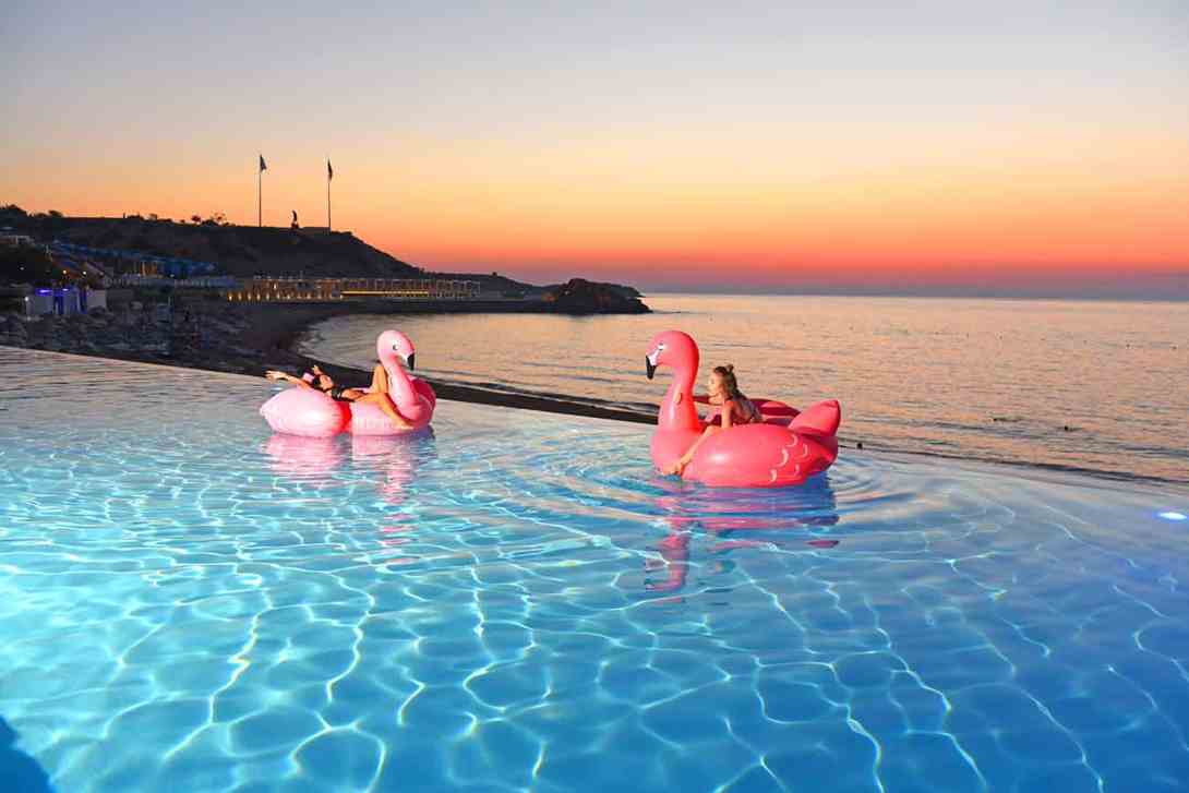 acapulco spa resort pool view