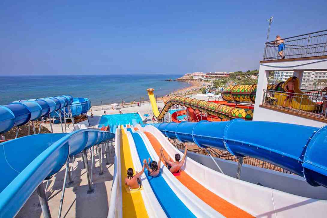 acapulco spa resort water slides